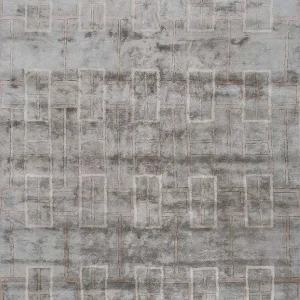 Designer teppe - 270 x 180 cm - grå
