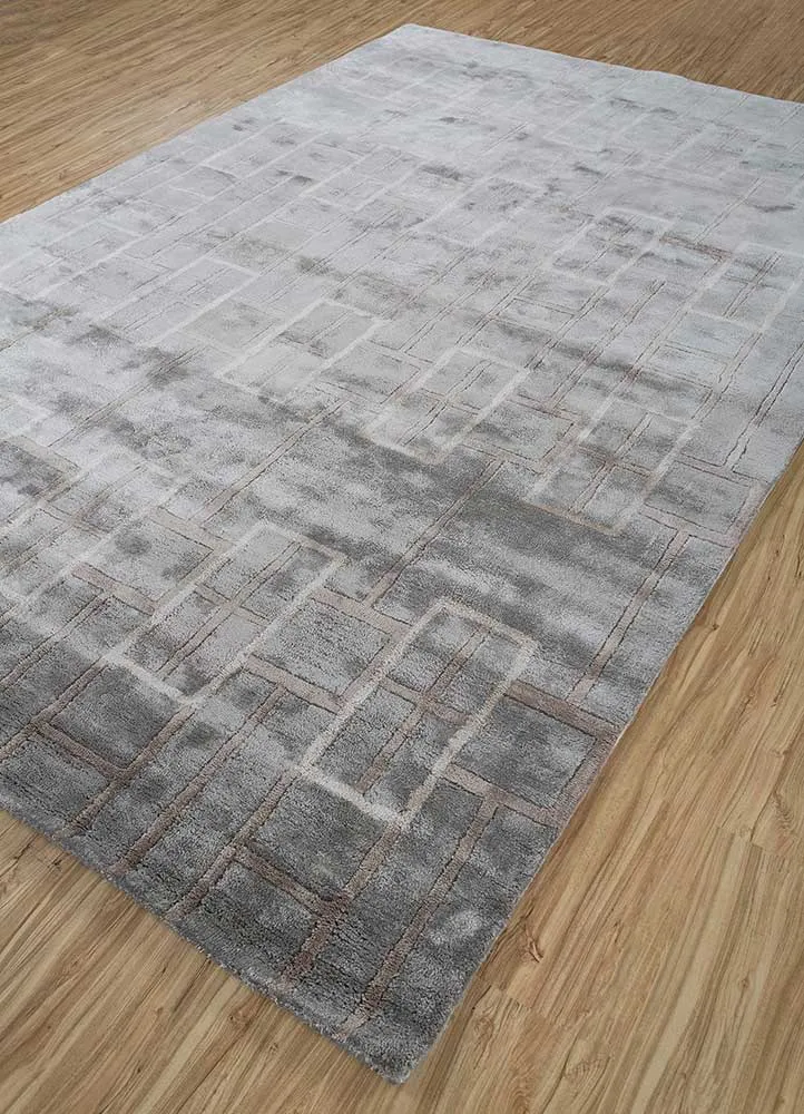 Designer teppe - 270 x 180 cm - grå