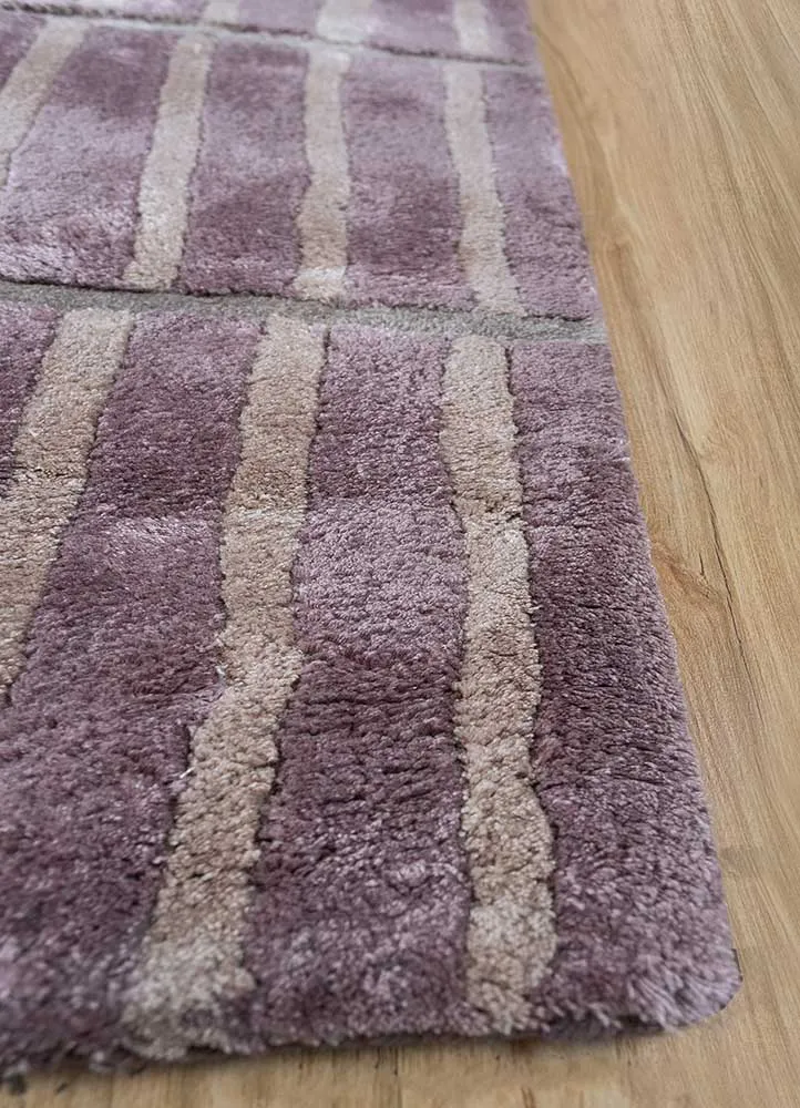 Designer teppe - 270 x 180 cm - lilla