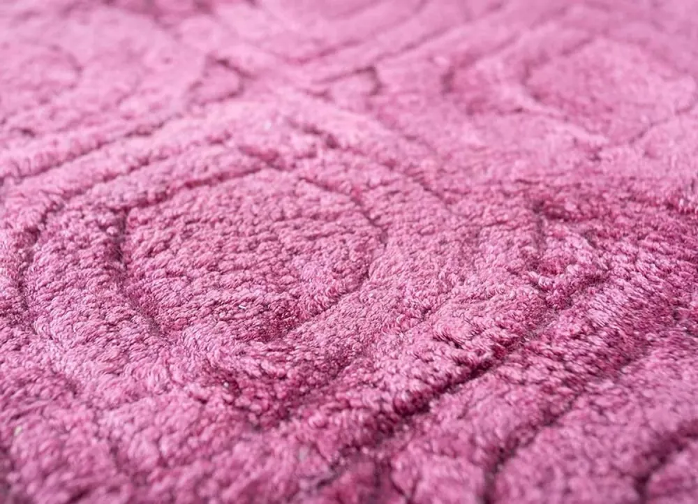Designer teppe - 270 x 180 cm - rosa