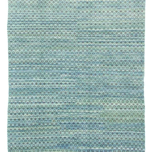 Designer teppe - 270 x 244 cm - lyseblå