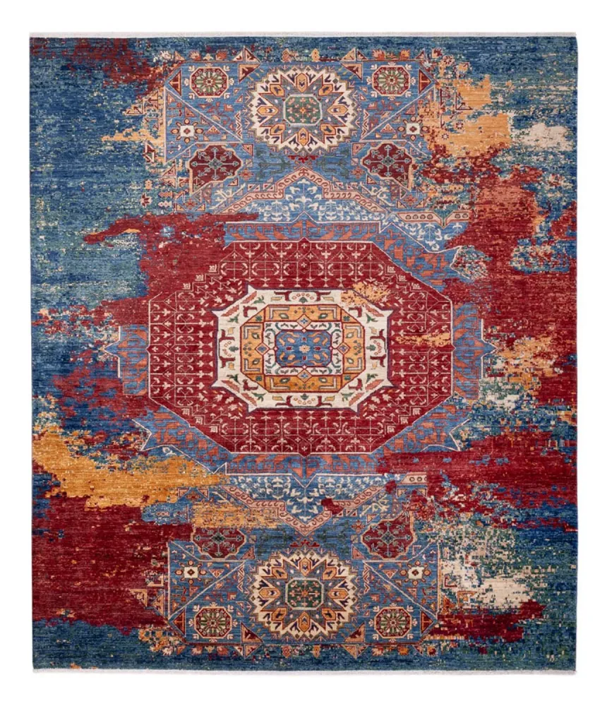 Designer teppe - 288 x 247 cm - flerfarget