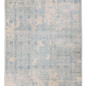 Designer teppe - 289 x 241 cm - lyseblå