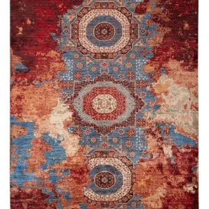 Designer teppe - 291 x 207 cm - flerfarget