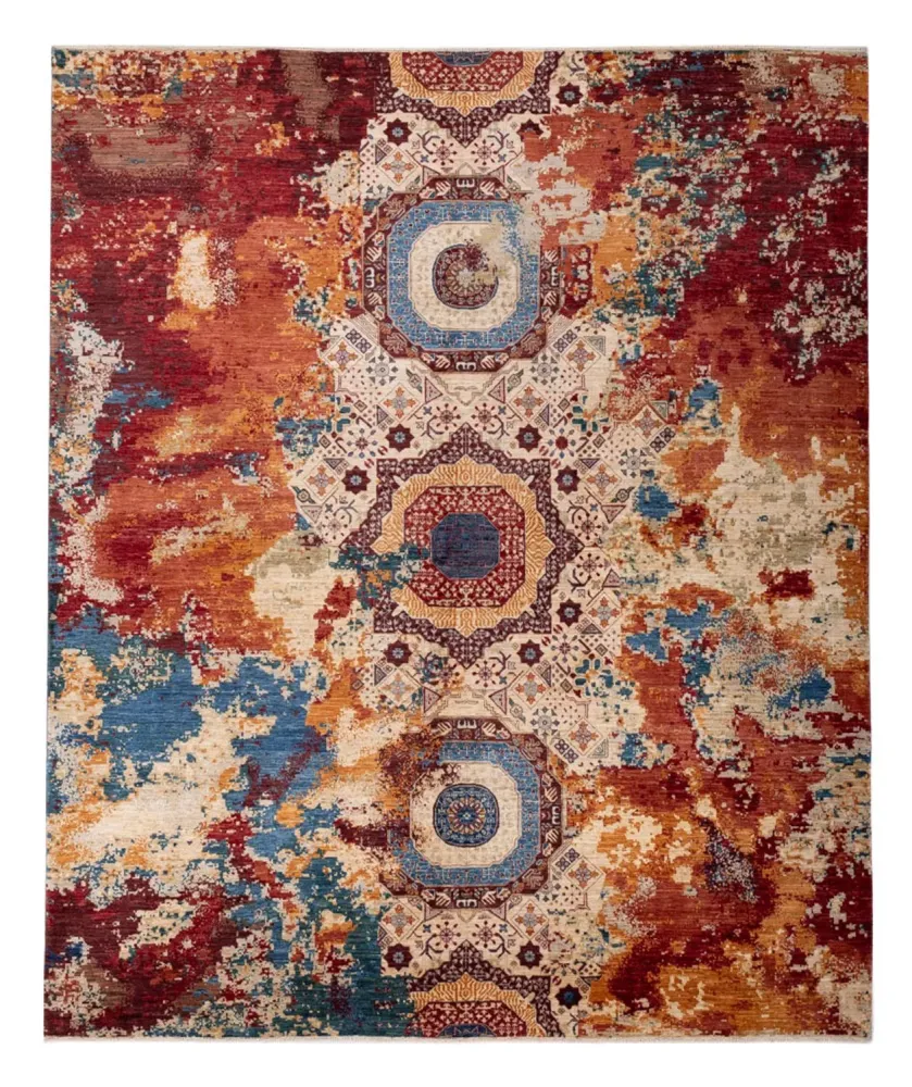 Designer teppe - 292 x 247 cm - flerfarget