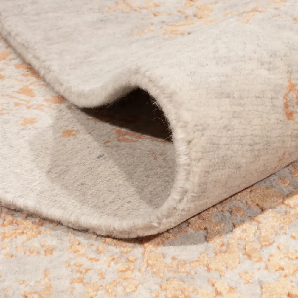 Designer teppe - 292 x 252 cm - beige