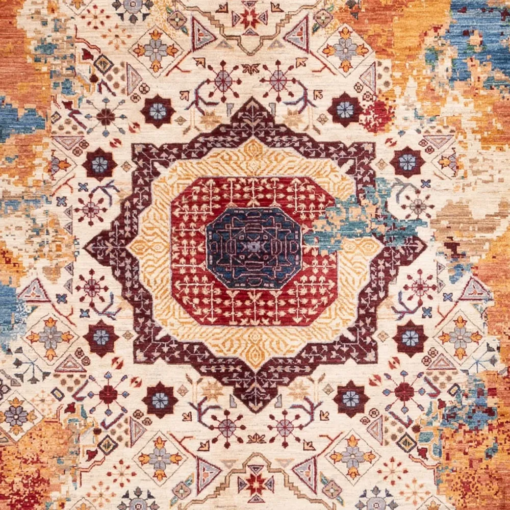 Designer teppe - 294 x 210 cm - flerfarget