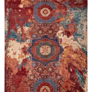 Designer teppe - 297 x 201 cm - flerfarget
