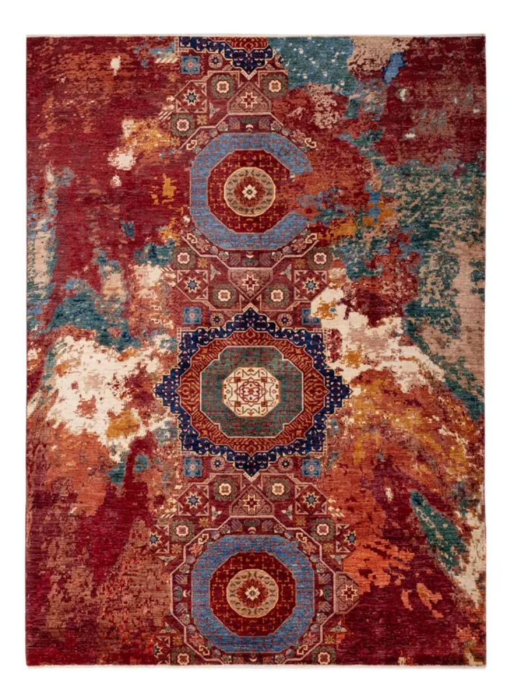 Designer teppe - 297 x 211 cm - flerfarget