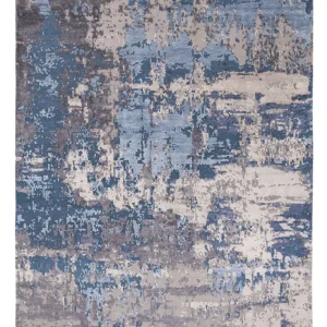 Designer teppe - 298 x 205 cm - blå