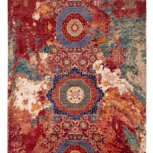 Designer teppe - 299 x 204 cm - flerfarget