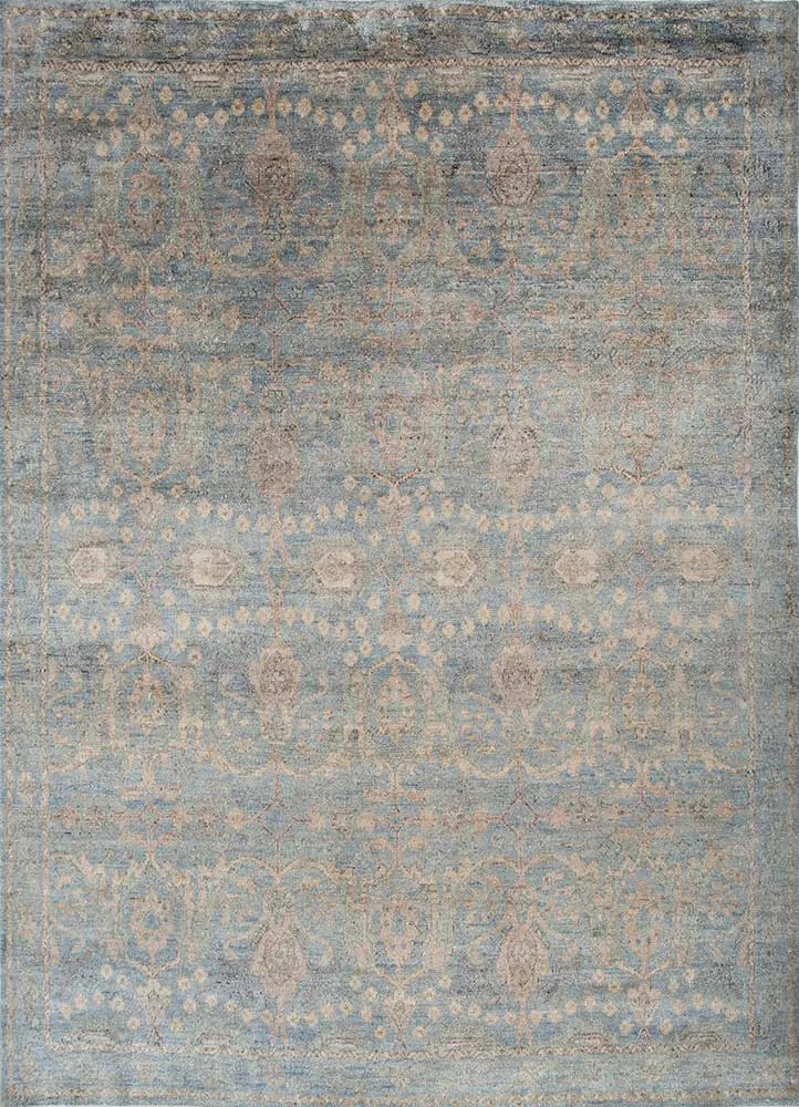Designer teppe - 300 x 240 cm - blå