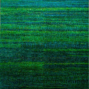 Designer teppe - 300 x 240 cm - grønn