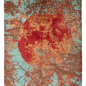 Designer teppe - 301 x 210 cm - flerfarget