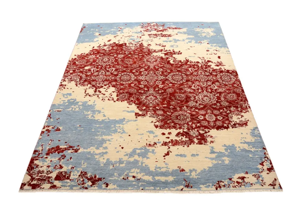 Designer teppe - 303 x 246 cm - flerfarget