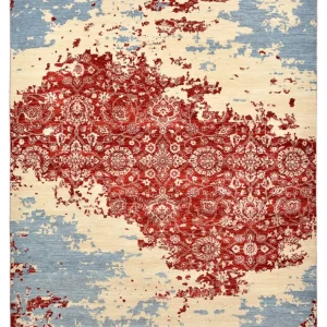 Designer teppe - 303 x 246 cm - flerfarget