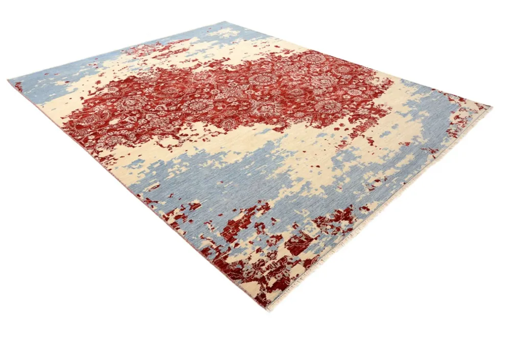 Designer teppe - 303 x 246 cm - flerfarget