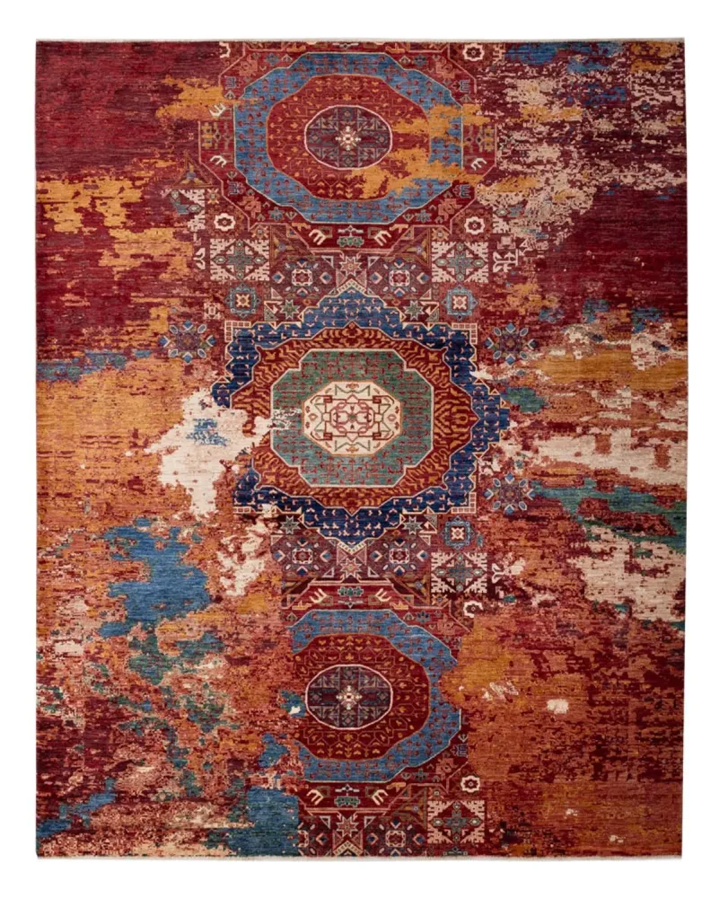 Designer teppe - 305 x 245 cm - flerfarget