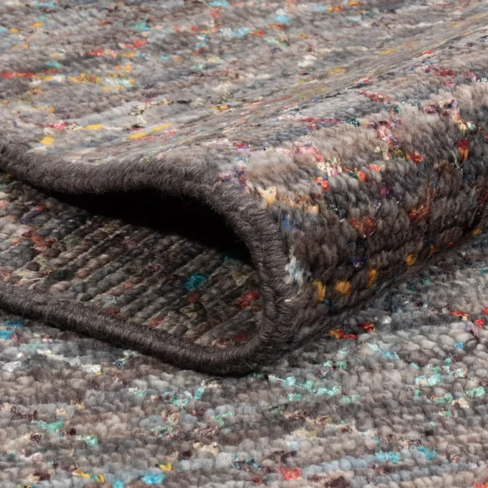 Designer teppe - 306 x 245 cm - mørkeblå