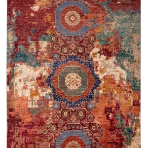 Designer teppe - 307 x 204 cm - flerfarget