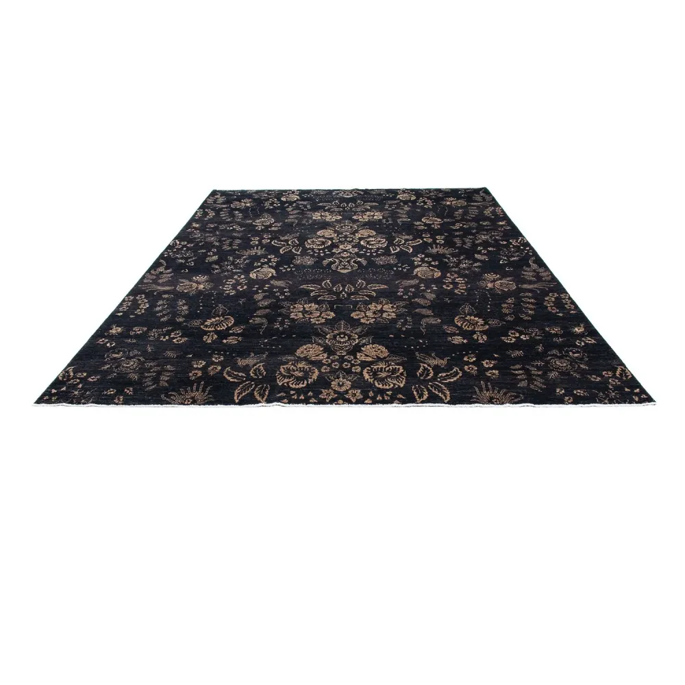 Designer teppe - 308 x 248 cm - mørkeblå
