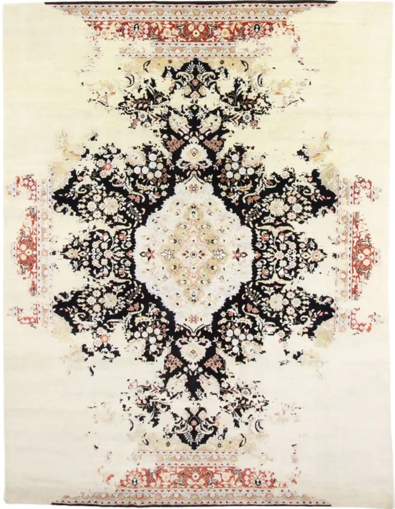 Designer teppe - 309 x 242 cm - flerfarget