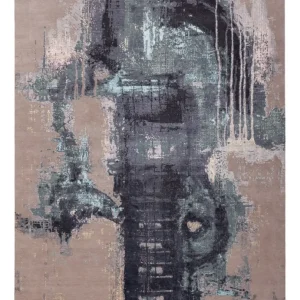 Designer teppe - 310 x 253 cm - flerfarget