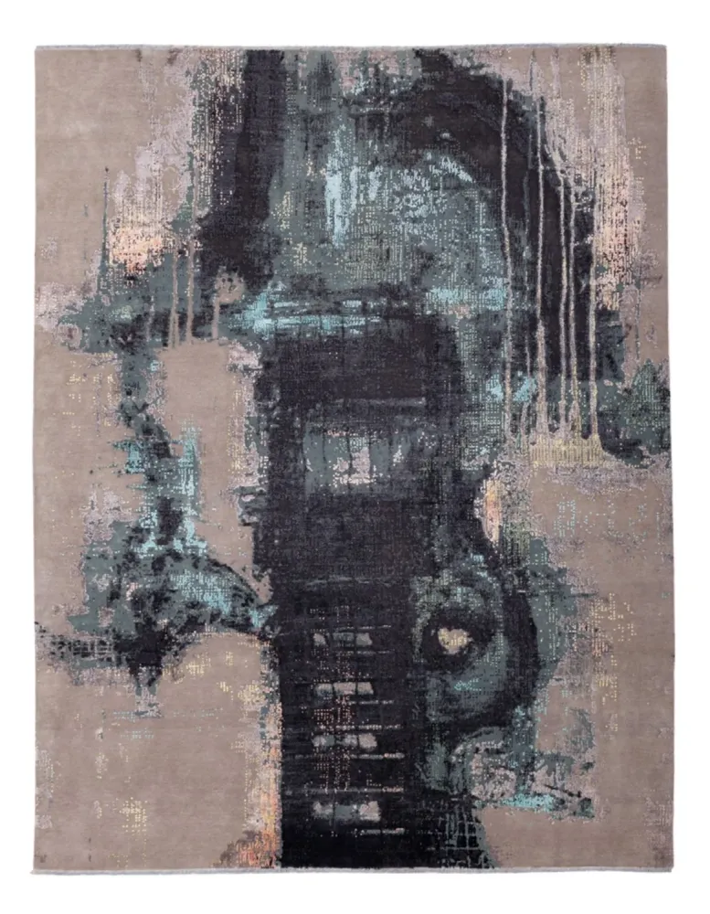 Designer teppe - 314 x 243 cm - flerfarget