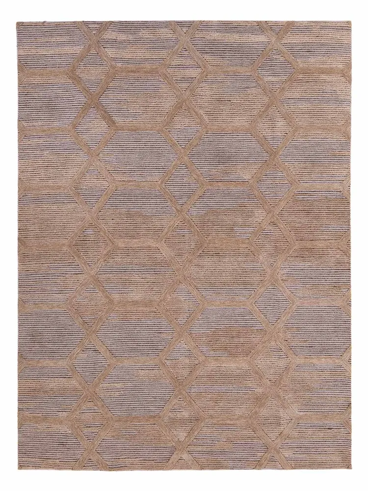 Designer teppe - 330 x 240 cm - karamell