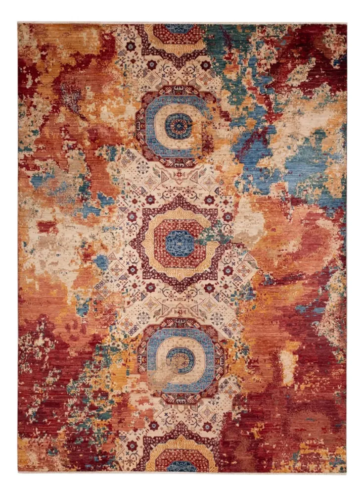 Designer teppe - 335 x 246 cm - flerfarget