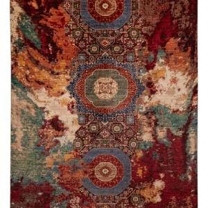 Designer teppe - 340 x 247 cm - flerfarget