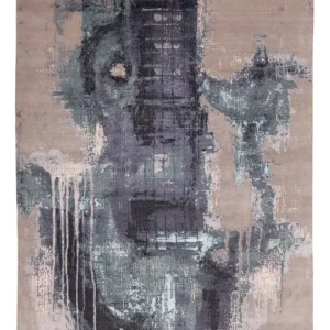 Designer teppe - 353 x 256 cm - flerfarget