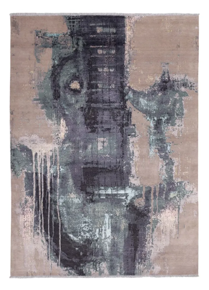 Designer teppe - 353 x 256 cm - flerfarget