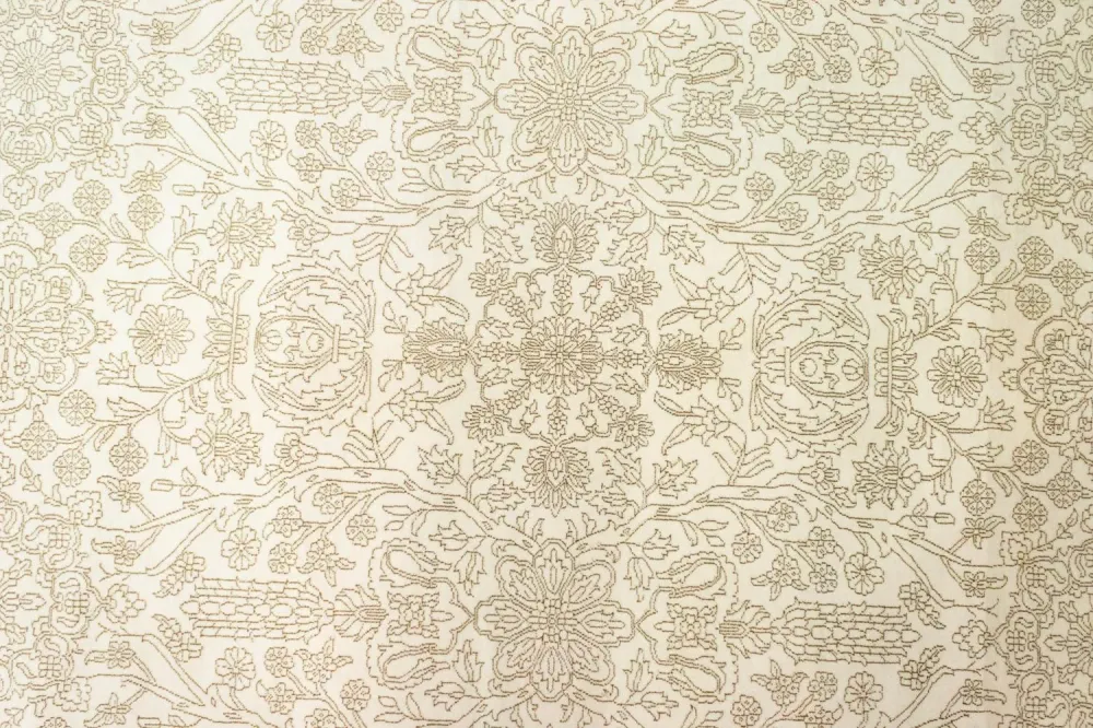 Designer teppe - 357 x 251 cm - beige