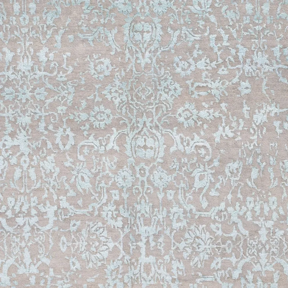 Designer teppe - 358 x 270 cm - lyseblå