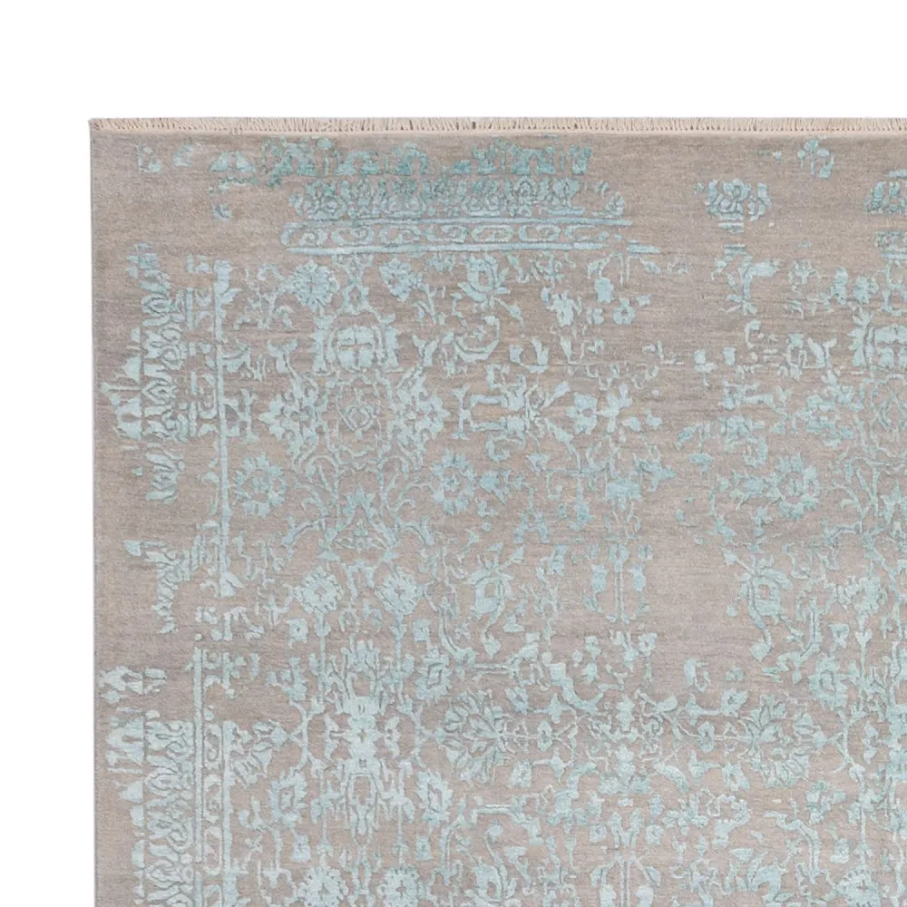 Designer teppe - 358 x 270 cm - lyseblå