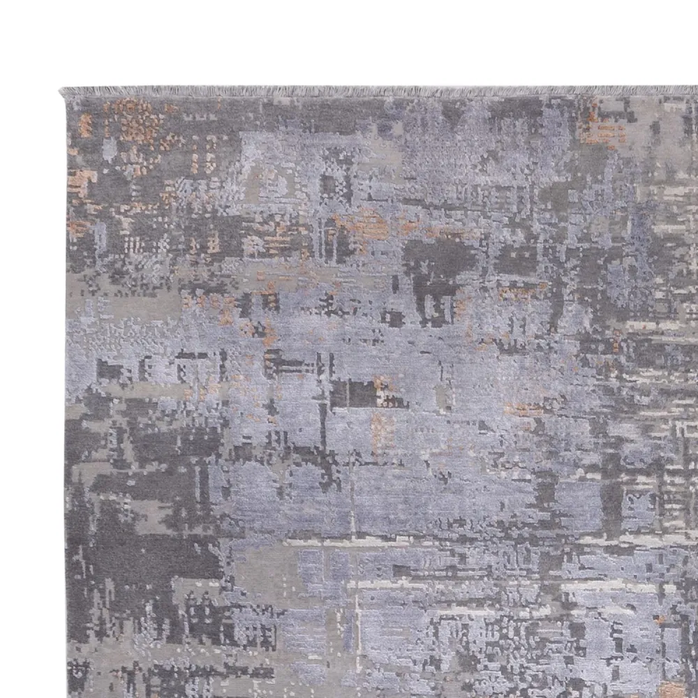 Designer teppe - 359 x 255 cm - lysegrå