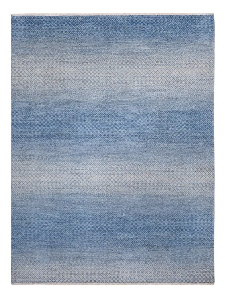 Designer teppe - 365 x 277 cm - lyseblå