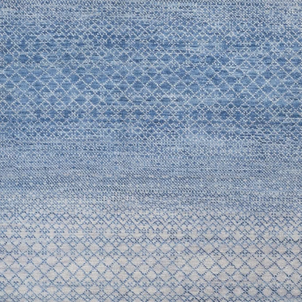 Designer teppe - 365 x 277 cm - lyseblå