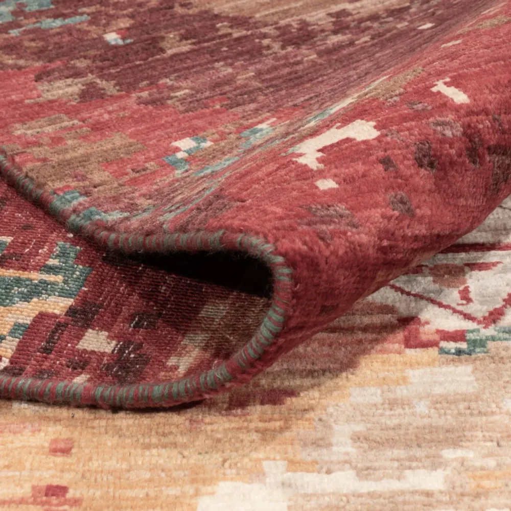 Designer teppe - 385 x 302 cm - flerfarget