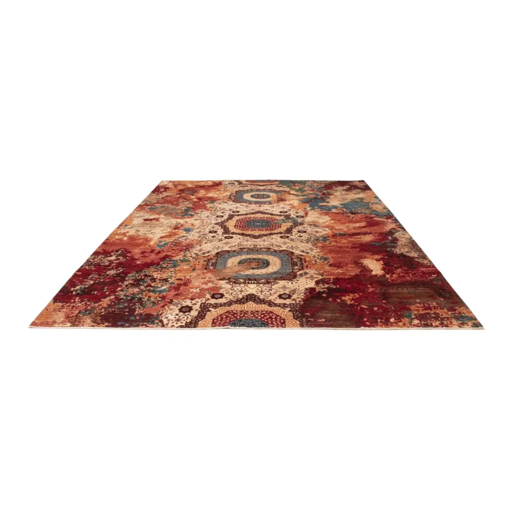 Designer teppe - 385 x 302 cm - flerfarget