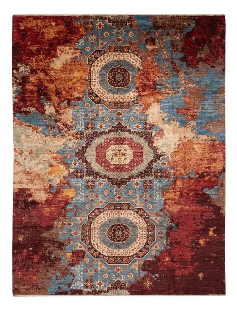 Designer teppe - 386 x 294 cm - flerfarget