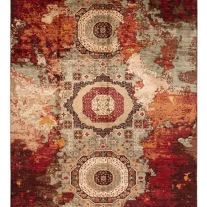 Designer teppe - 391 x 295 cm - flerfarget
