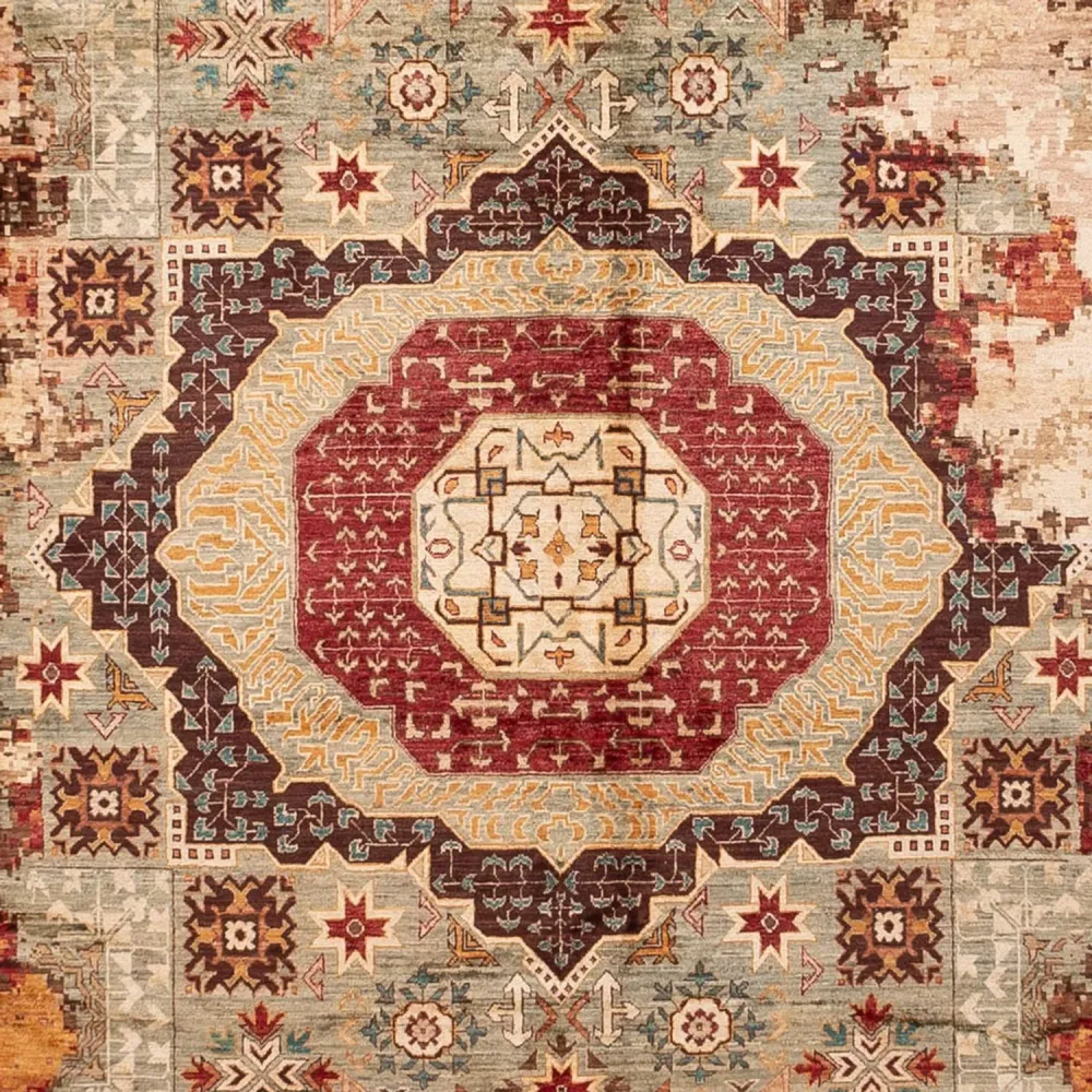 Designer teppe - 391 x 295 cm - flerfarget