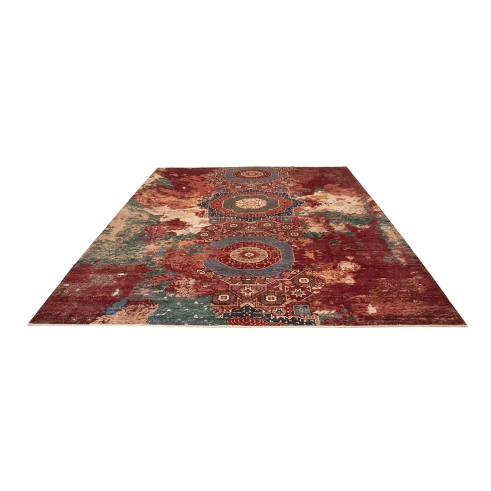 Designer teppe - 391 x 306 cm - flerfarget