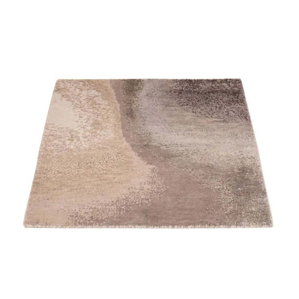 Designer teppe - 60 x 60 cm - beige
