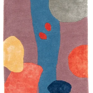 Designer teppe - 90 x 60 cm - flerfarget