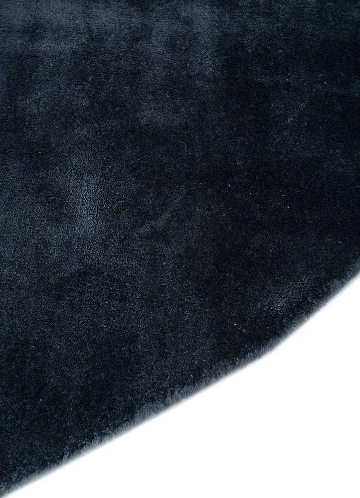 Designer teppe spesiell form - 140 x 122 cm - antrasitt