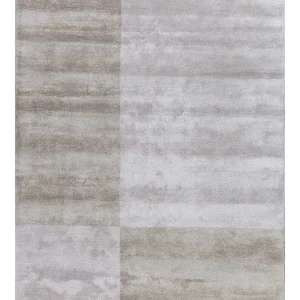 Designer teppe spesiell form - 240 x 150 cm - lysegrå