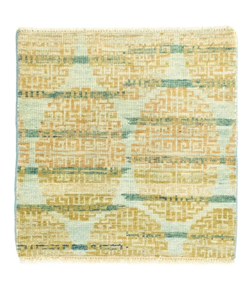 Designer teppe square - 61 x 59 cm - gull